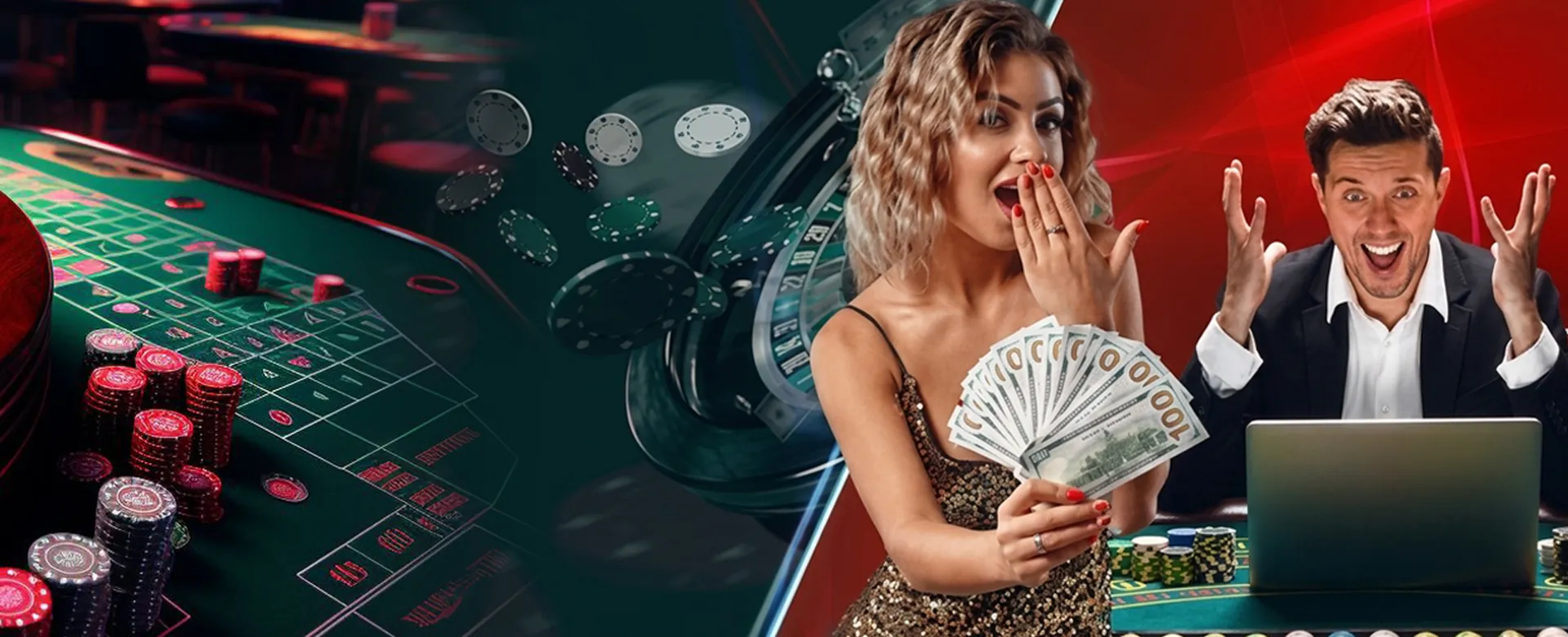Dynamic online casino background